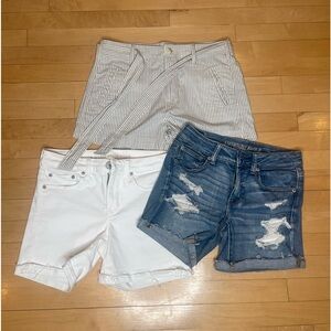 Summer Shorts Bundle ~ x3 American Eagle Shorts. Size 6.